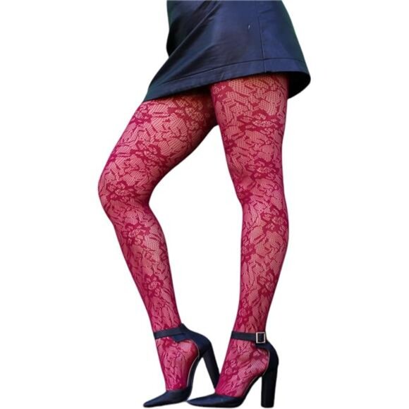 Fishnet Patterned Tights - Picture 1 of 6